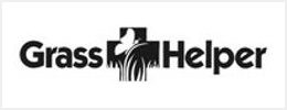 A black and white logo of the words " grass health ".